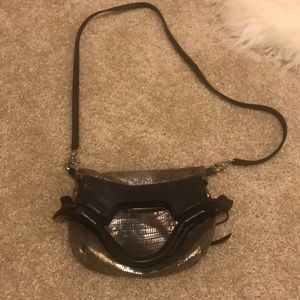 Foley Corinna crossbody moto bag